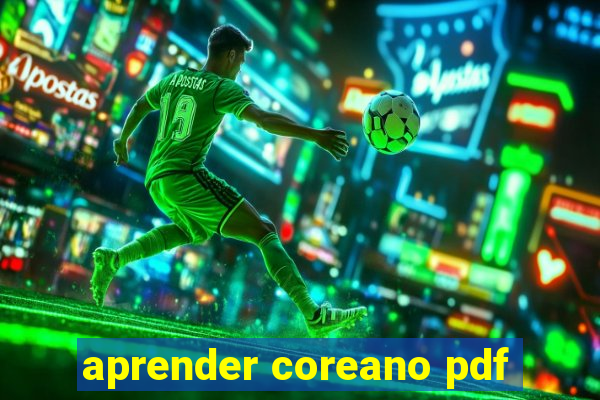 aprender coreano pdf